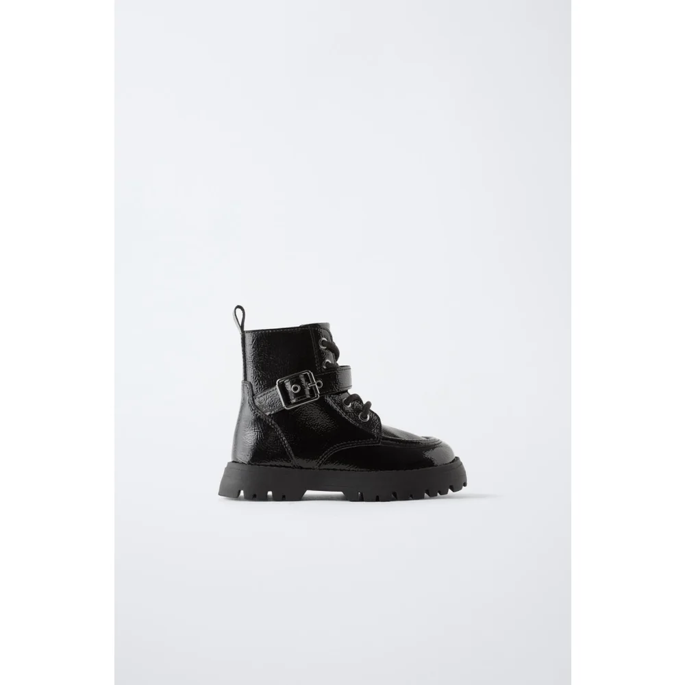 Zara Kids Buckled boots Size 6.5